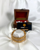 2Pc Gold plated Kara Set